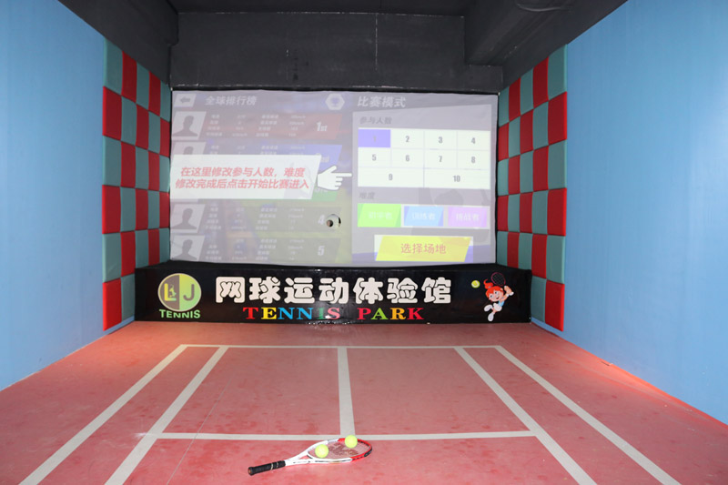 室内模拟网球娱乐健身设备